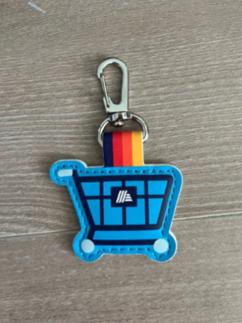 Aldi Quarter Keychain
